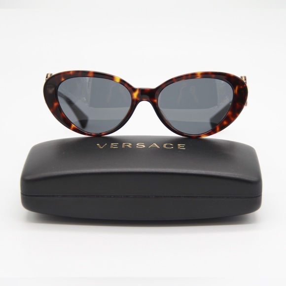 NEW VERSACE VE4433U 108/87 WOMEN’S SUNGLASSES VERSACE MOD 4433-U HAVANA - Picture 2 of 11